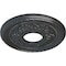 Ekena Millwork Palmetto Ceiling Medallion (Fits Canopies up to 4 7/8"), 12 1/8"OD x 3 1/2"ID x 1"P, Pewter CM12PMPES - alternate 3
